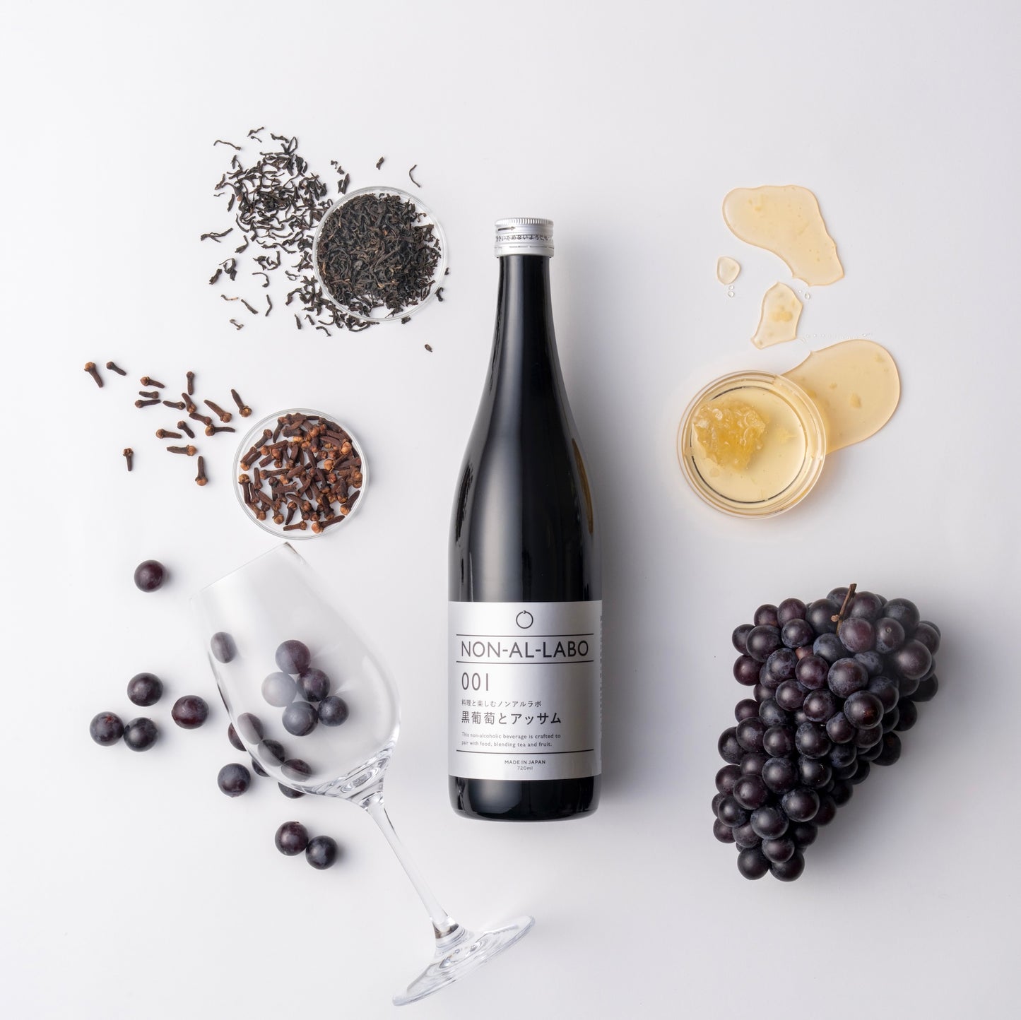 
                  
                    【限定テスト販売】NON-AL-LABO 黒葡萄とアッサム
                  
                